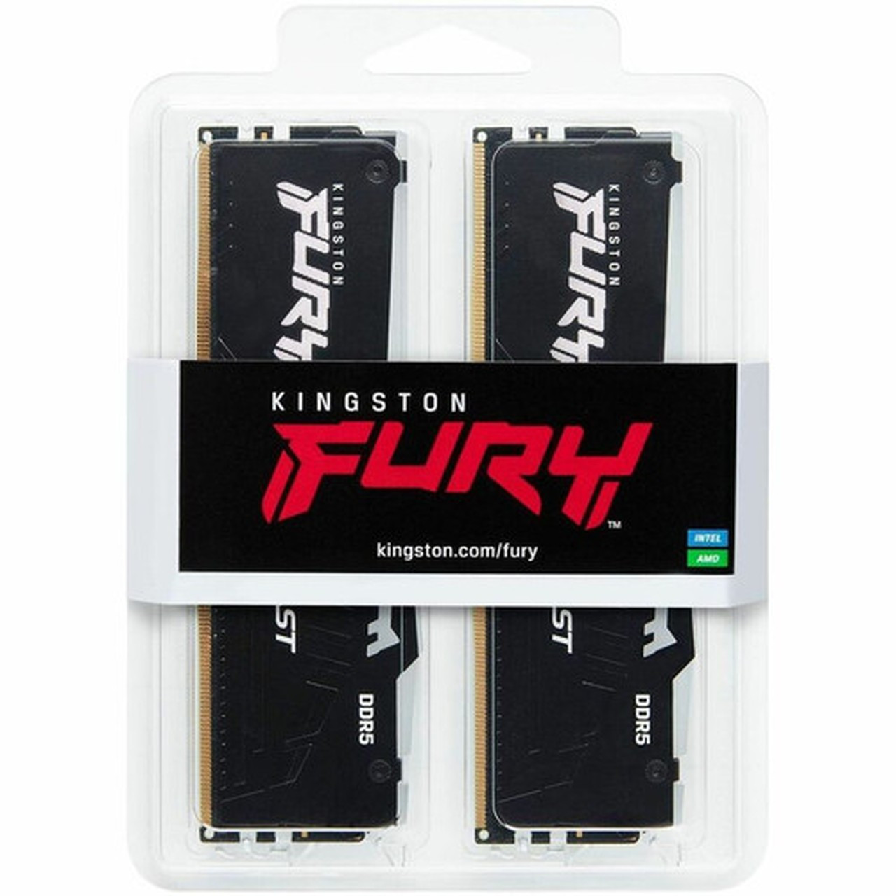 Fury Beast KIT KF564C32BBEAK2-64 DDR5 2x 6400 MT s — 2