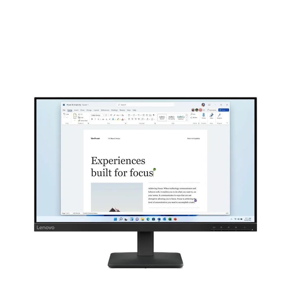 Monitor Lenovo L24-4e — 2