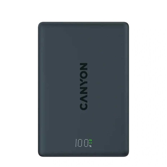 Power bank CANYON OnPower 500 5000mAh Wireless PD 20W Aluminium CNS-CPB500B — 2