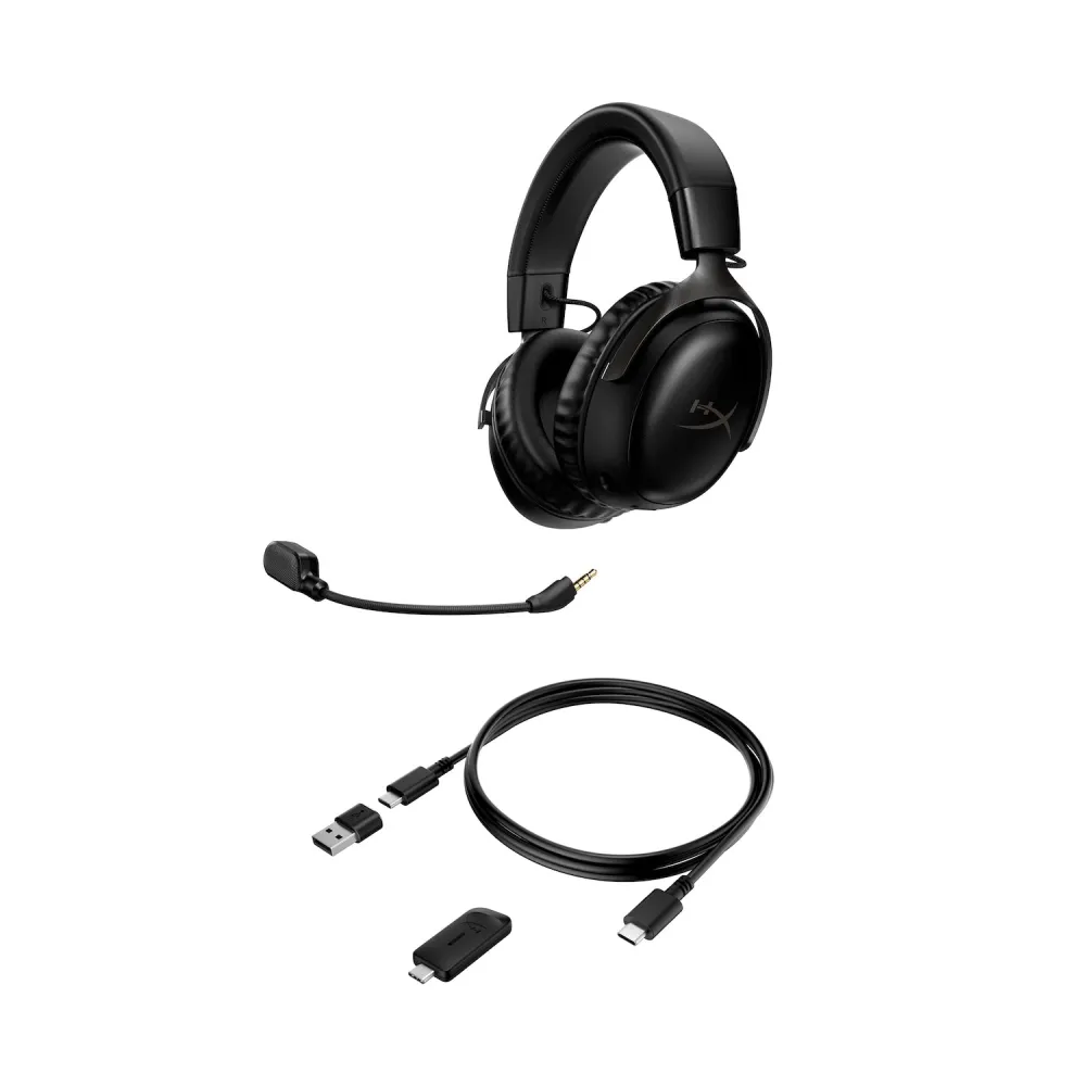Wireless headphones HyperX Cloud III Wireless — 3