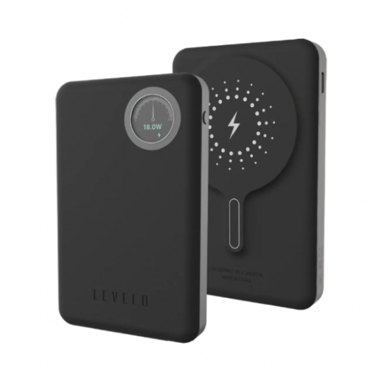 Levelo Marbella Leather MagSafe Power Bank 10000mAh LVL-MRBL-10K-DBK Dusk