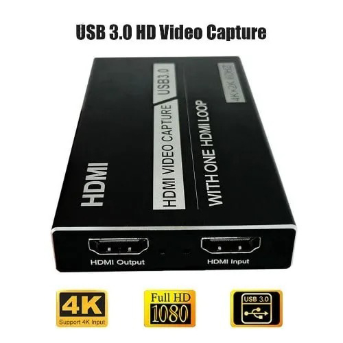 Bajeal 4K 60Hz HDMI to USB 3.0 1080P Video Capture — 4