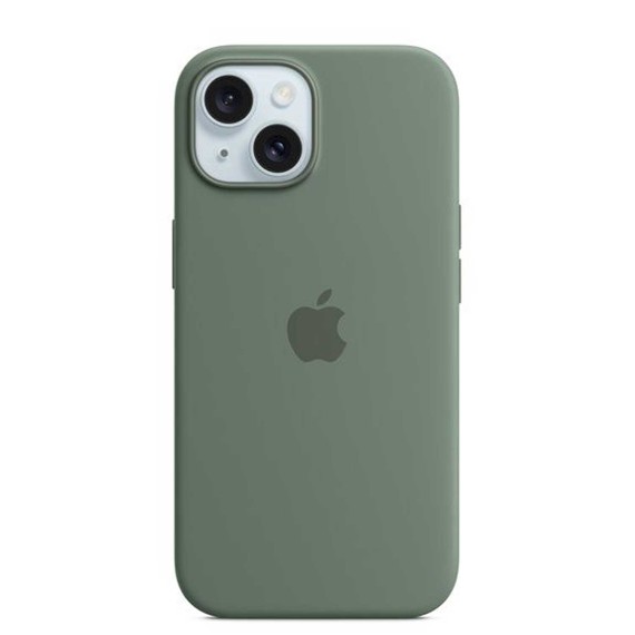 Cover for iPhone 15 Silicone Case With MagSafe Cypress — 2