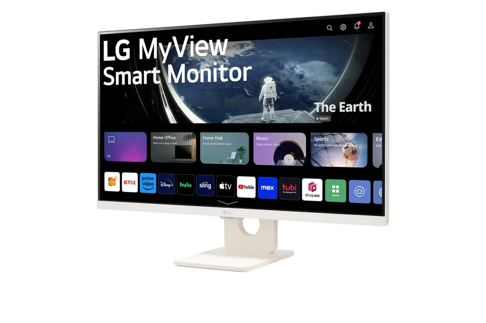 Monitor LG 27 27SR50F-W with WebOS — 3
