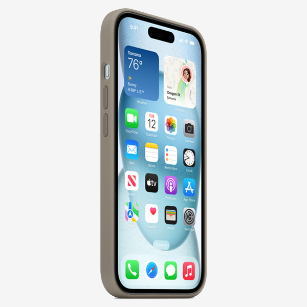 Cover for iPhone 15 Silicone Case With MagSafe — 13