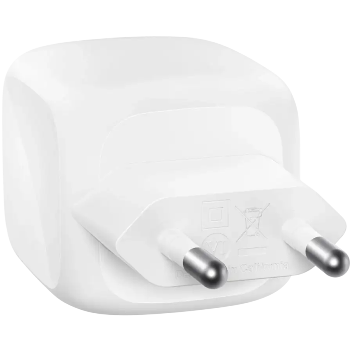 Belkin Dual USB-C PD Wall Charger WCH019KQWH 50W — 2