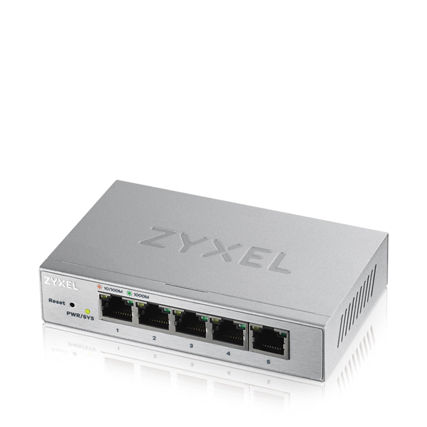 Network device ZYXEL Switch GS1200-5 Web-managed Gigabit 5xRJ-45 GS1200-5-EU0101F