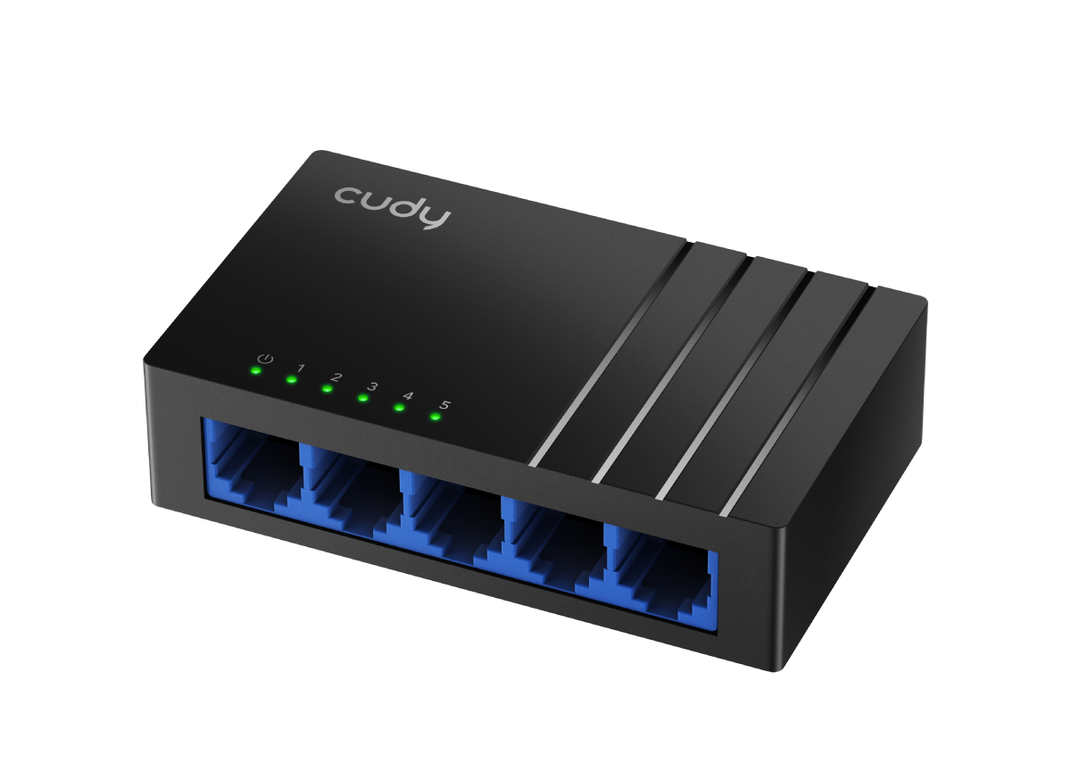 Network switch Cudy GS105D 5-Port Gigabit Desktop Switch — 3