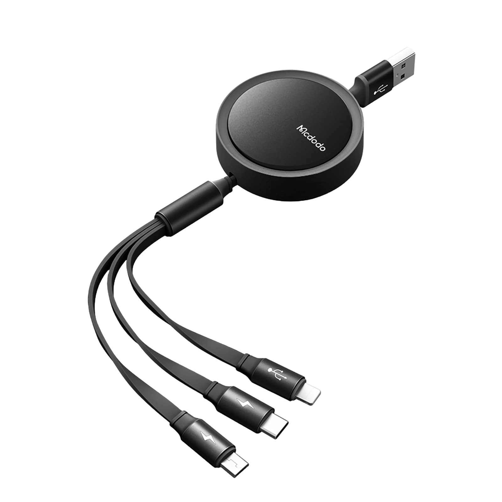 McDododo 3 in 1 A-L Micro Type-C Cable 1. CA-7256 — 3
