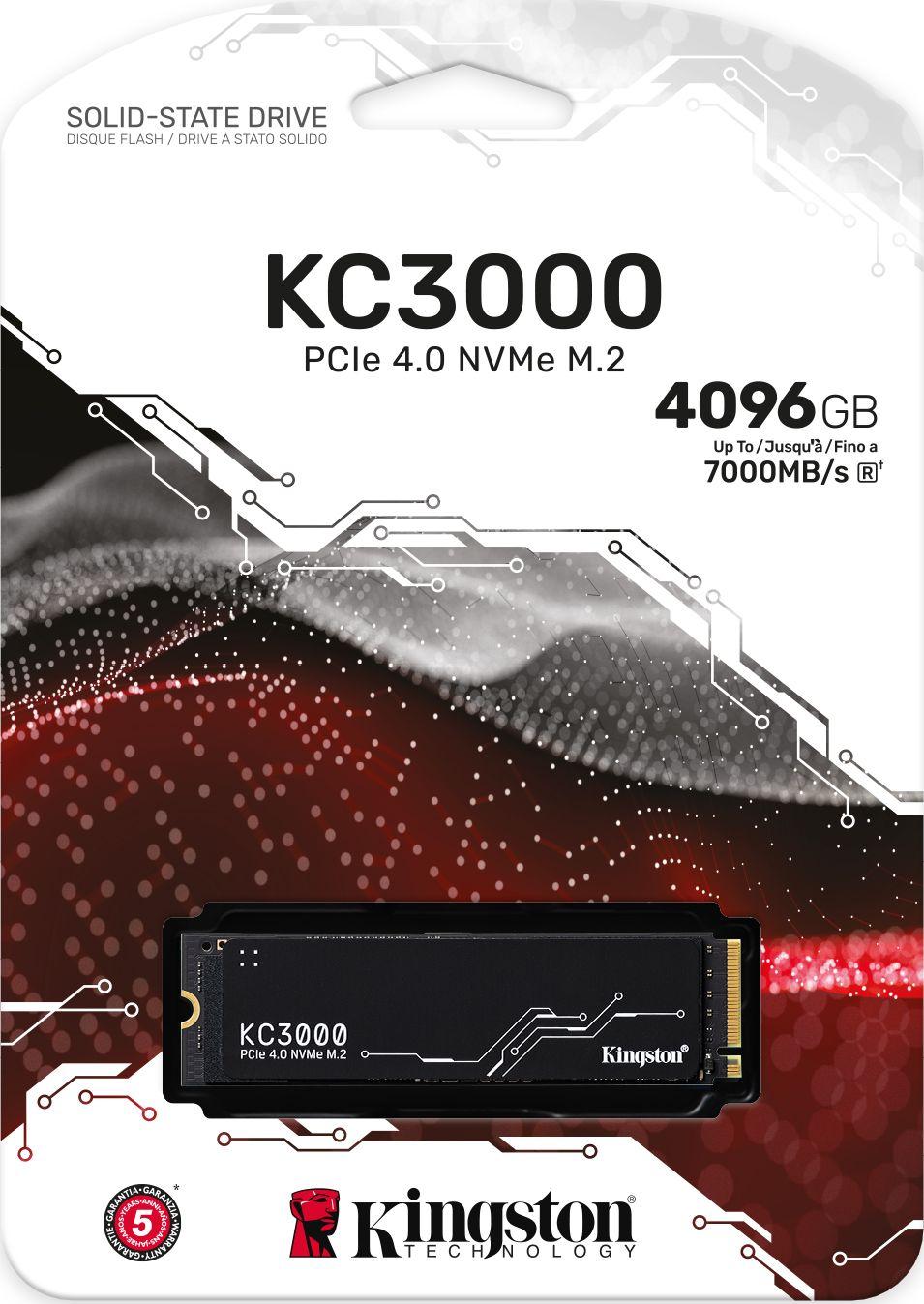SKC M.2 PCI-e 4.0 NVMe SKC3000D 4096G — 4