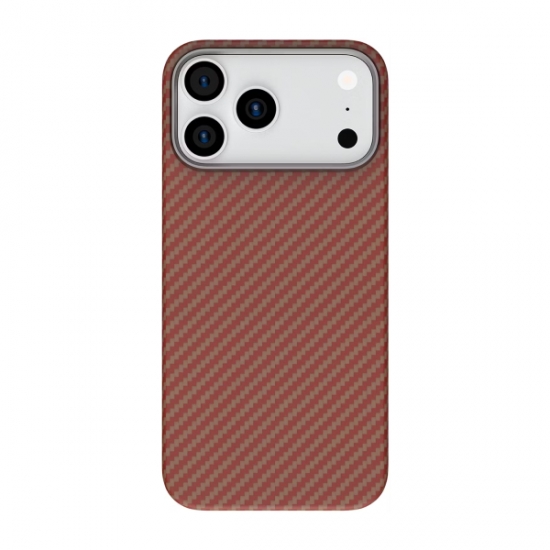 Levelo Sergei 1500D Aramid Fiber Case For iPhone 17 Pro Max Sunset