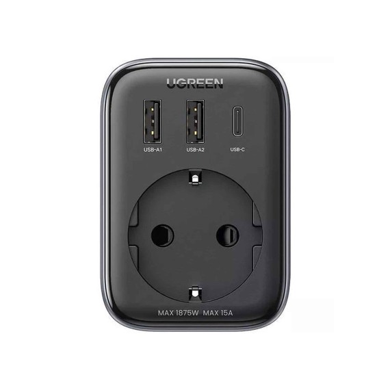 Power adapter UGREEN CD314 Nexode GaN Fast Charging PD BK 15289 30W — 3