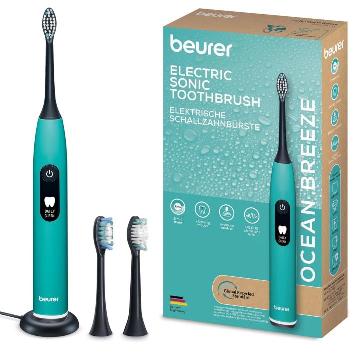 Beurer SC50 electric sonic toothbrush ocean breeze — 5