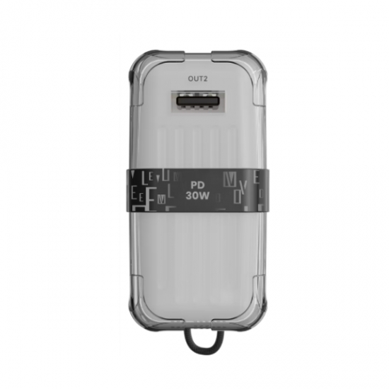 Levelo Aerion Portable 10000mAh Power Bank With Cabin Design LVL-AERION-10K-WHBK — 2