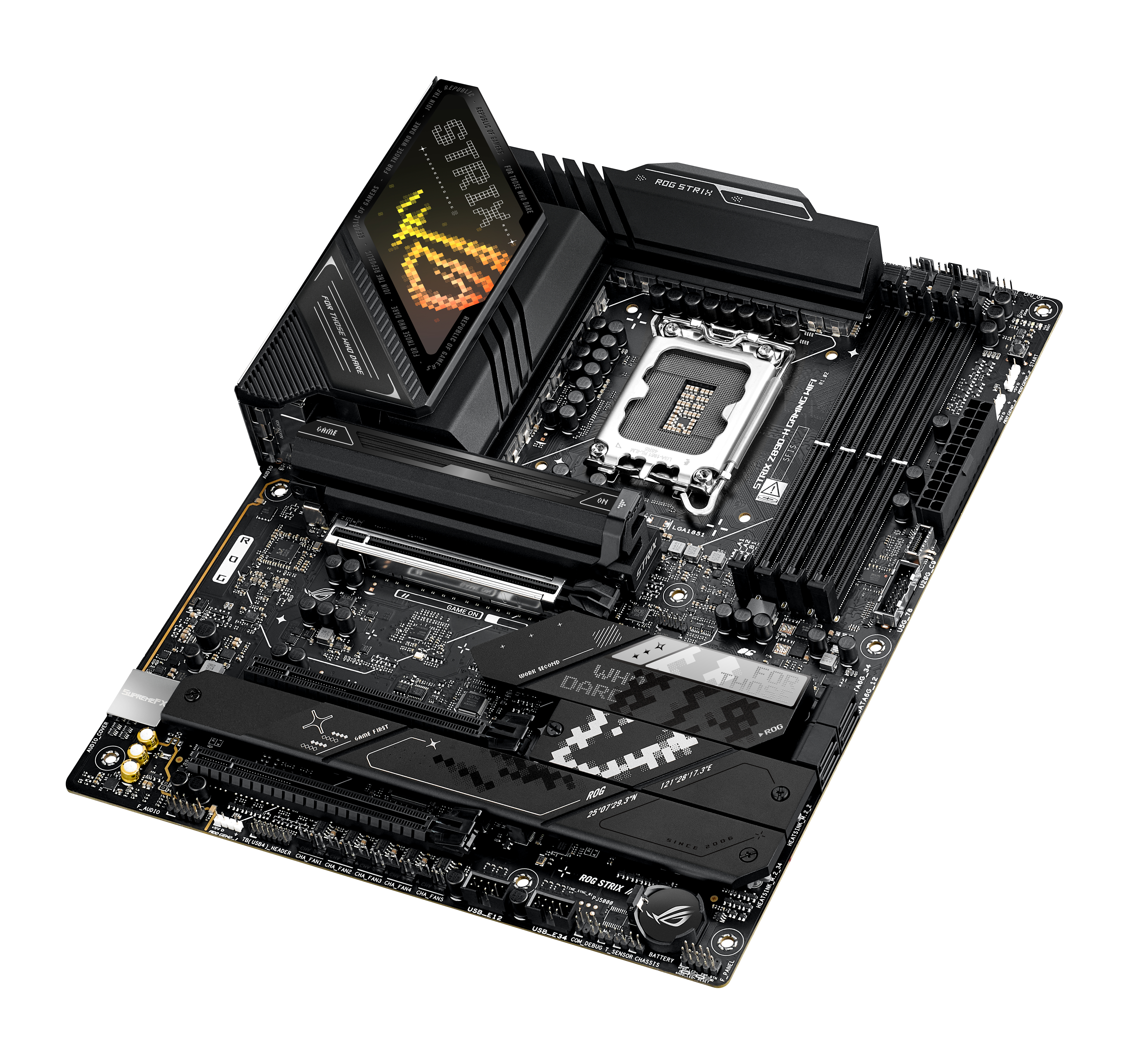 ROG Strix Z890-H WiFi iZ890 1851s DDR5 ready — 5