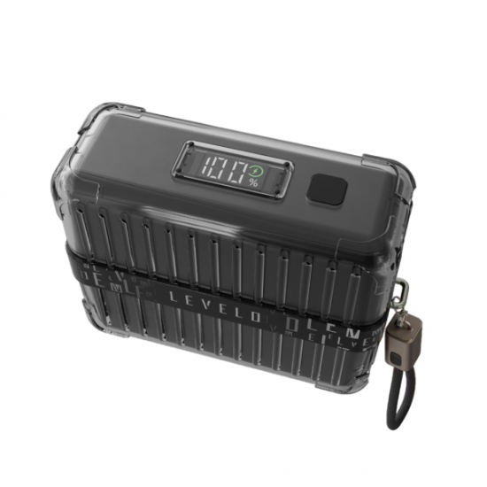 Levelo Aerion Portable 10000mAh Power Bank With Cabin Design LVL-AERION-10K-BK — 5