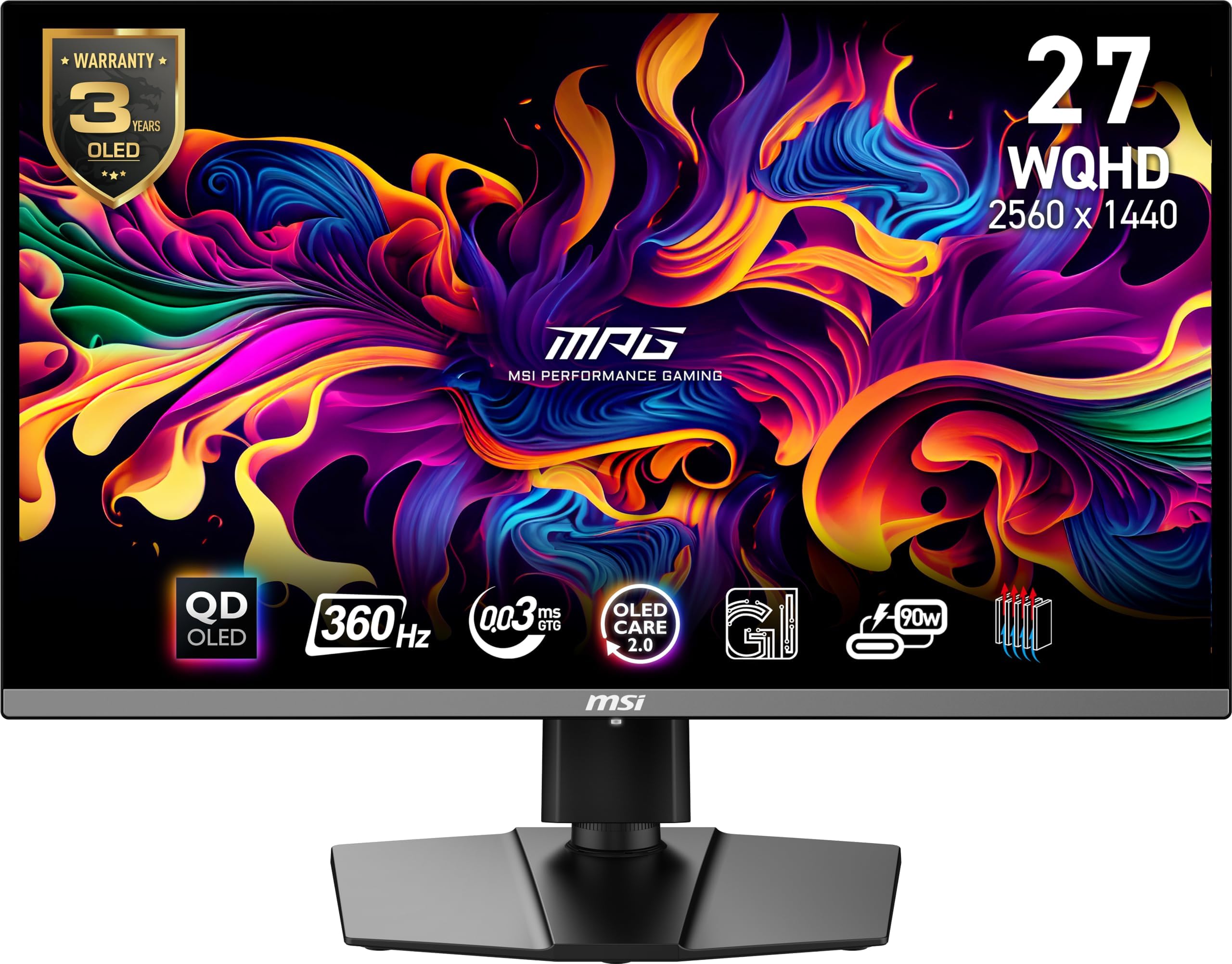 AOC AG276UZD AGON PRO HDR True 400 0.03ms 4K QD-OLED Gaming monitor — 3