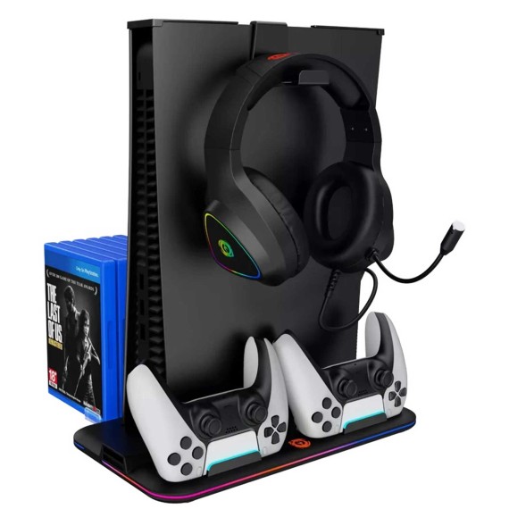 Cooling pad CANYON CS-PS5 PS and joysticks charger stand CND-CSPS5B — 2