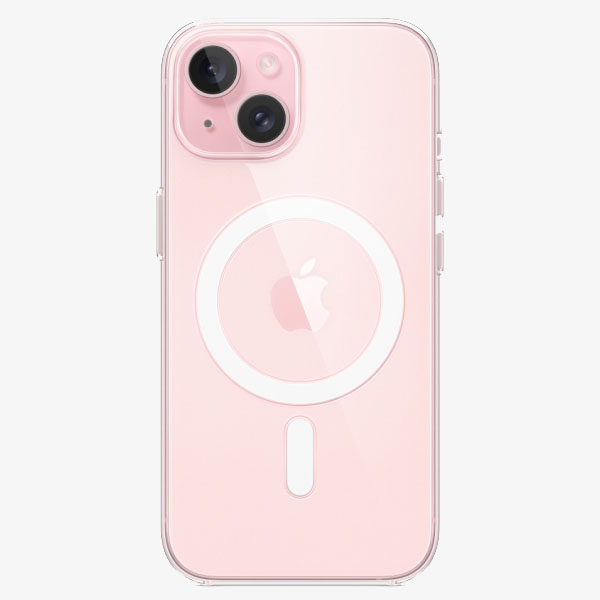 Cover for iPhone 15 Clear Case with MagSafe — 5