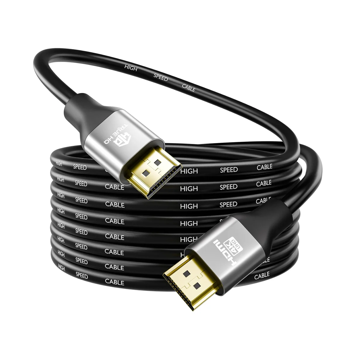 Tecsa 4K UltraVision GoldLink HDMI Round Cable — 2