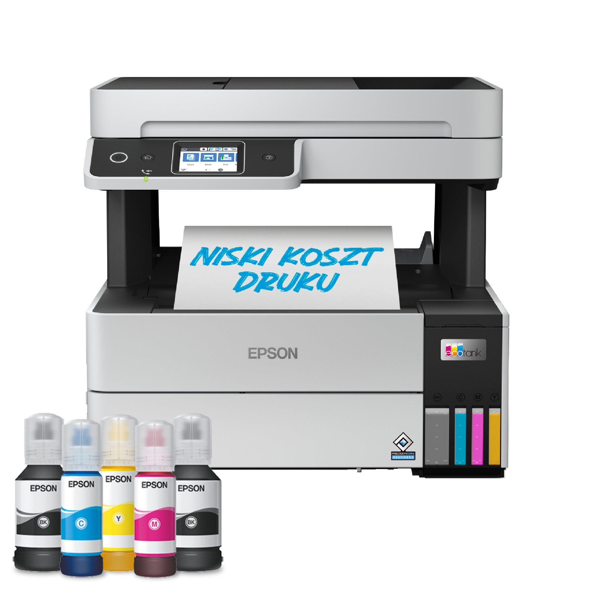 Epson EcoTank L6490 A4 Colour Ink jet with Ink Tank MF with LCD Print Duplex Print Copy Scan WiFi