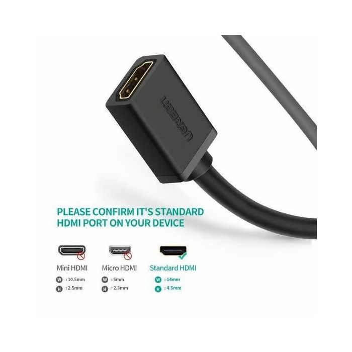 UGREEN HDMI 4K Cable Male to Female 10142 — 2