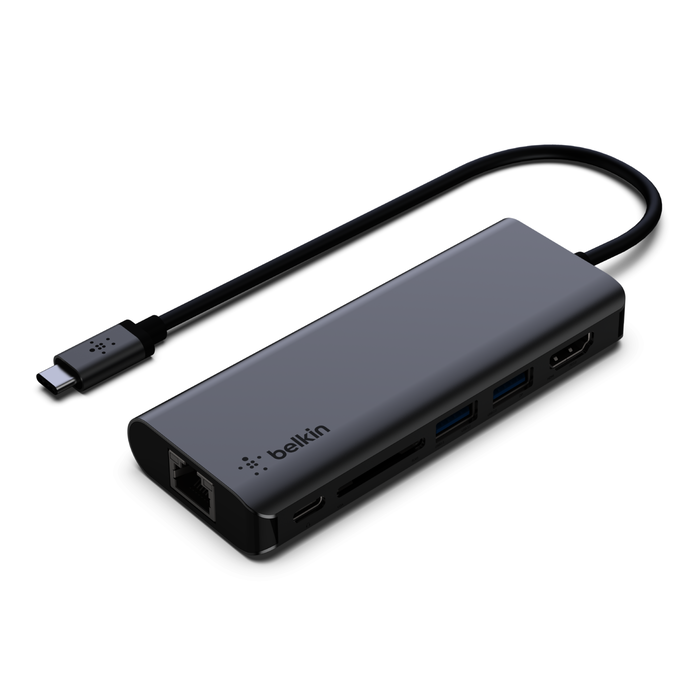 Belkin USB-C 6in1 Multiport Dock AVC008BTSGY — 4