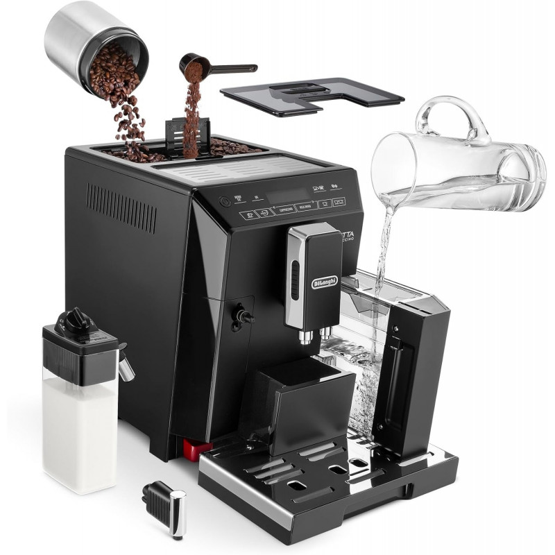 Coffee Maker DeLonghi ECAM44.660.B Eletta Cappuccino — 8