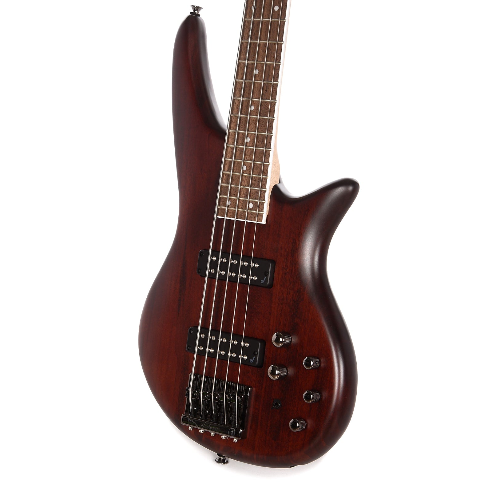 Jackson JS3 SPECTRA V Bass Guitar Walnut Stain — 4