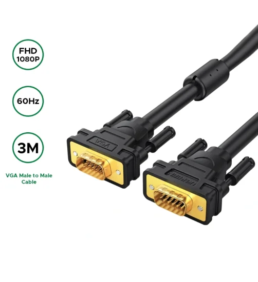 Кабель UGREEN VG10111646 VGA Male to Male — 2