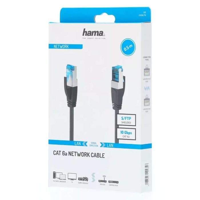 Network Cable CAT 6a 0.50m 200679 — 2