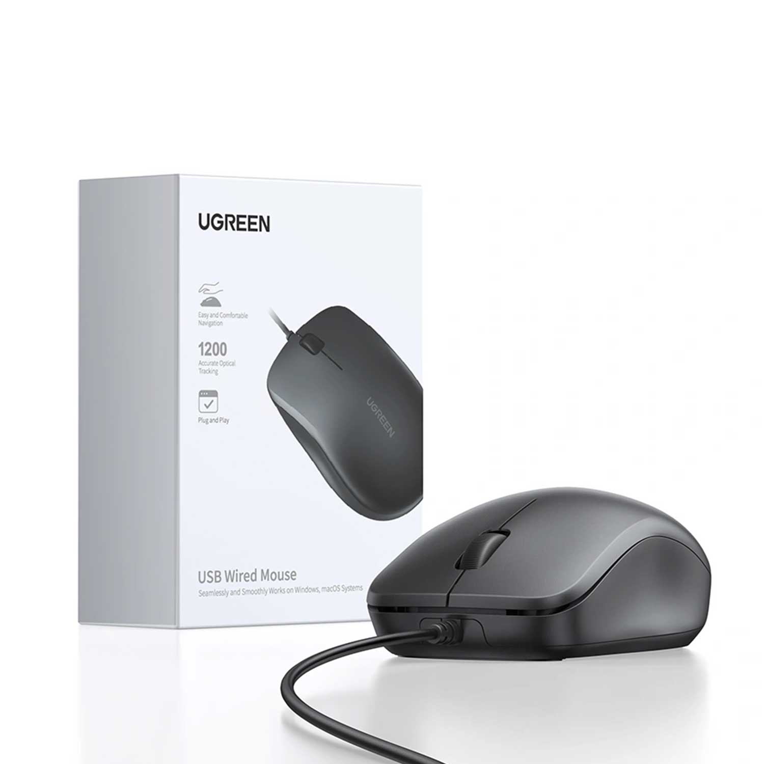 Mouse UGREEN USB WIRED 90789 — 5