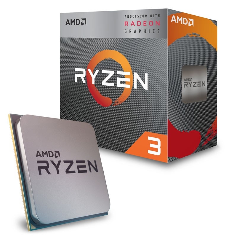 AMD Ryzen 3 3200G Threads 4 4.0 GHz PWR: 65W