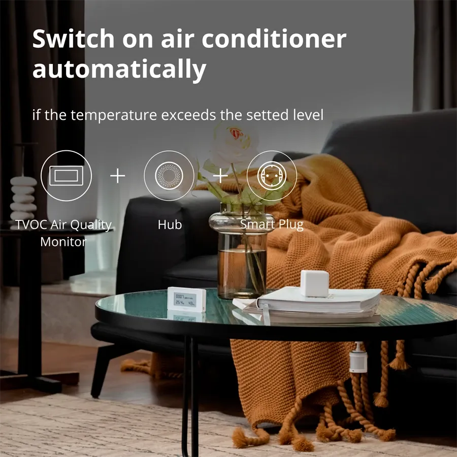 AQARA Temperature SensorHumidity SensorAir Quality Monitor — 11