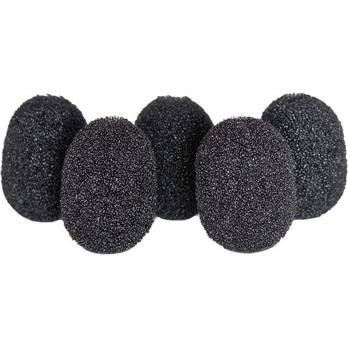Rycote Lavalier Foams Blk Of 5