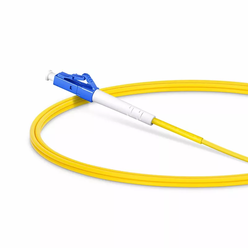 FS.COM 1m 3ft LC UPC to LC UPC Simplex OS2 Single Mode Riser OFNR 2.0mm — 3