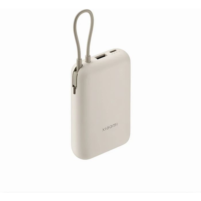 Power Bank 10000mAh Integrated Cable Tan P15ZM — 3