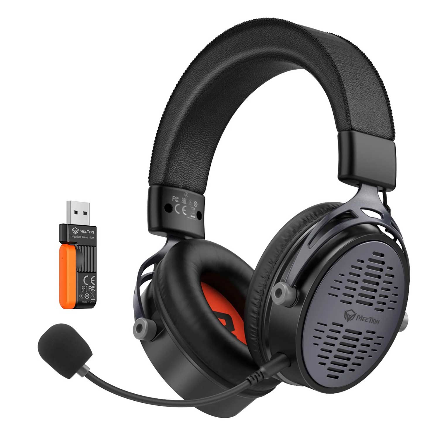Headphone MEETION Bluetooth Bulit-in Mic BTH003 — 2