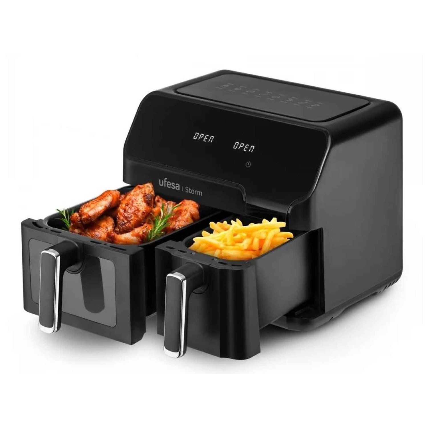 Air fryer Ufesa DUAL STORM 5.5L+3.5L — 5