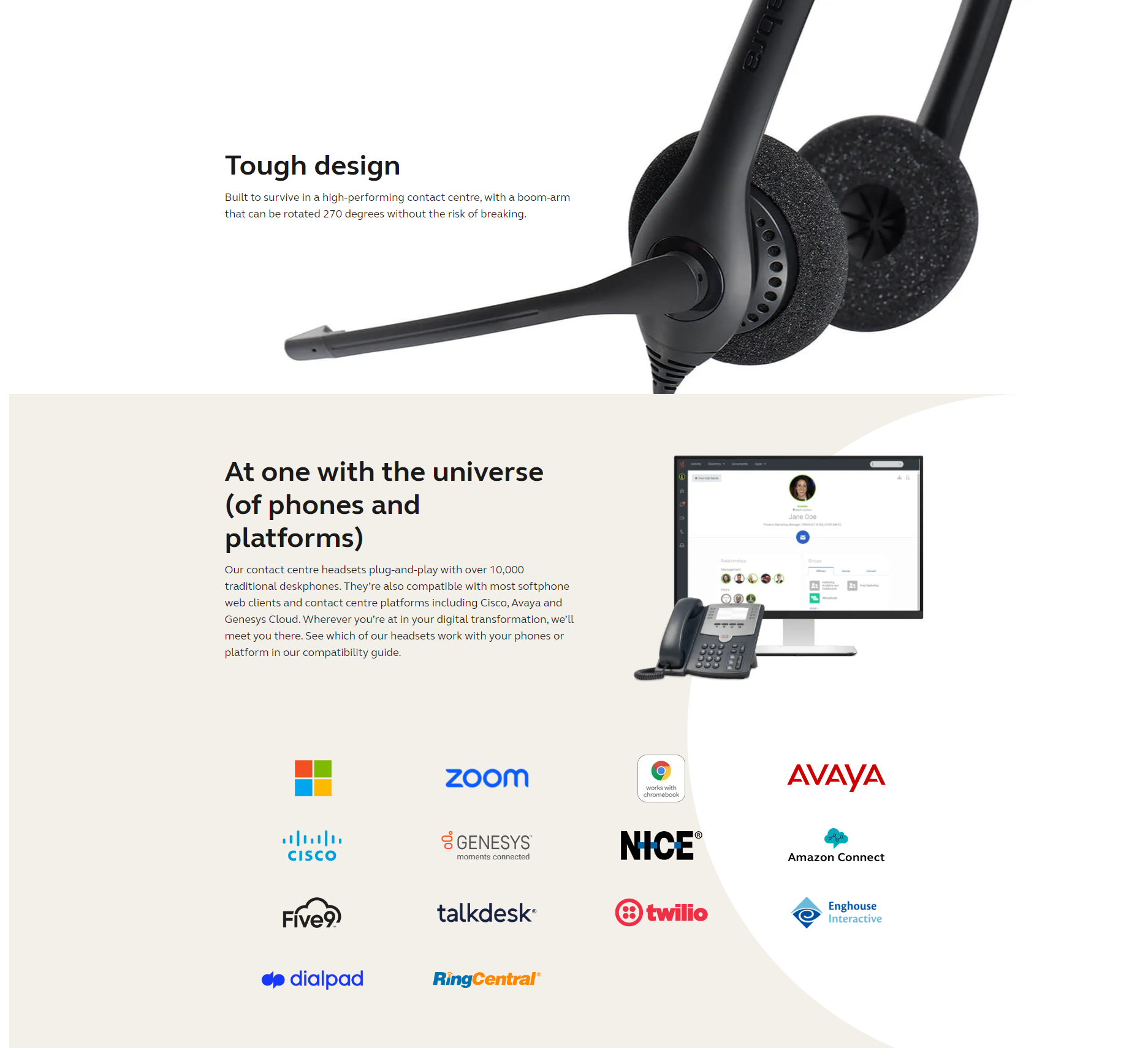 Jabra BIZ 1500 Duo QD NC EMEA — 2