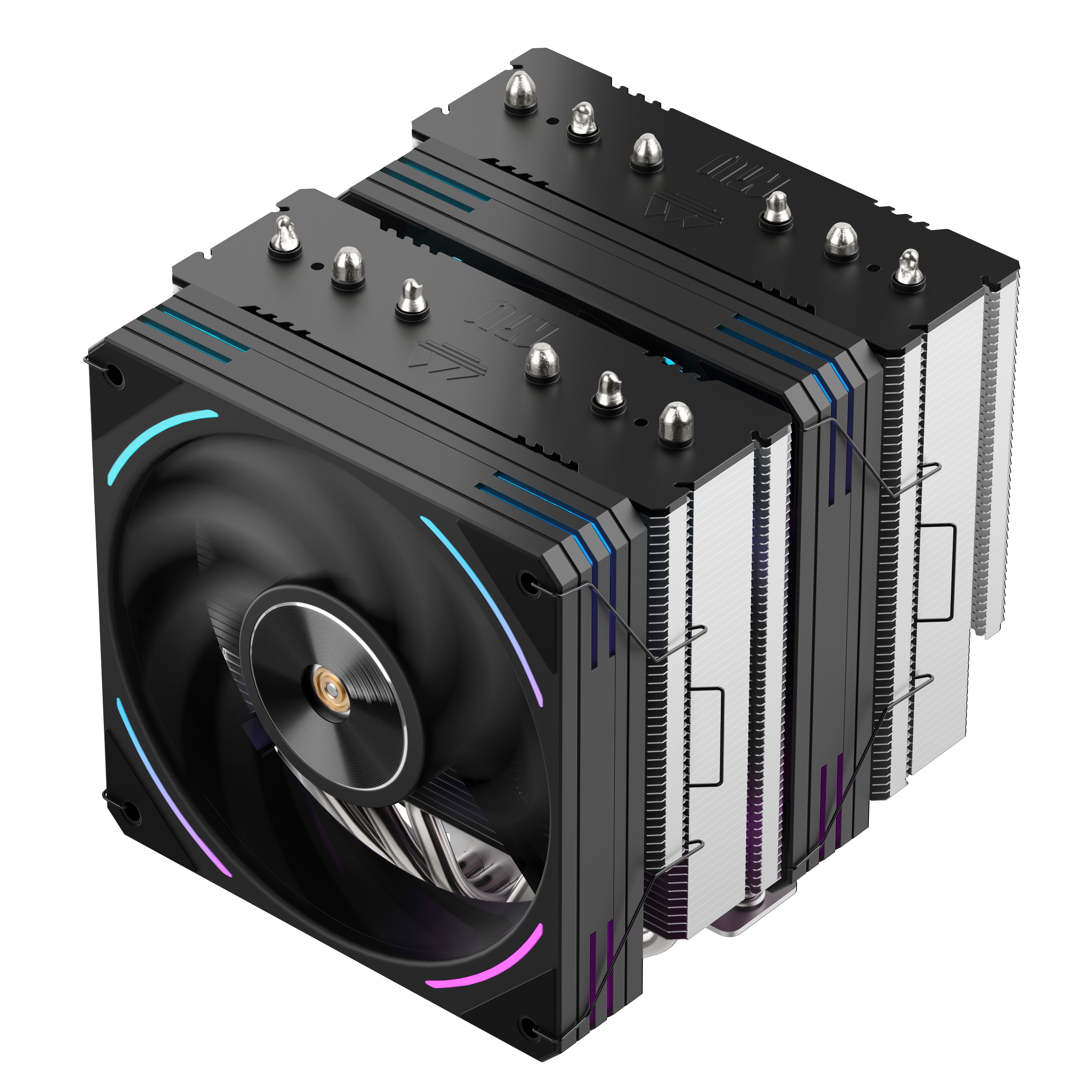 Cooler Segotep MU HT6 ARGB 2x120mm 4 pin TDP:280W 6 heatpipes — 2