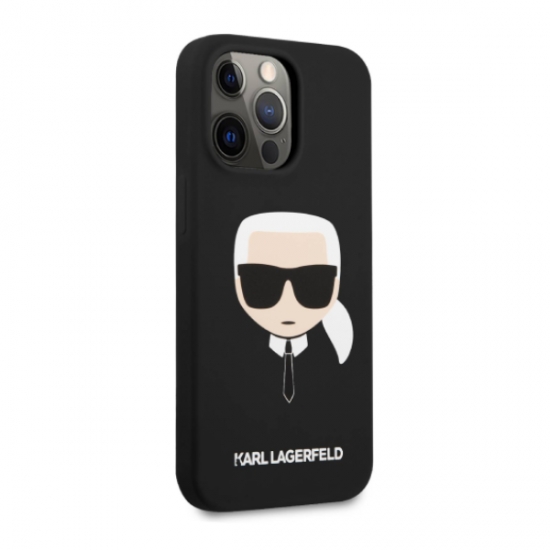 CG Mobile Karl Lagerfeld Liquid Silicone Karl s Head Case For iPhone 13 Pro Max — 5
