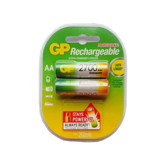 Charger GP AA 2700MAH 270AAHC-2PL2 — 3