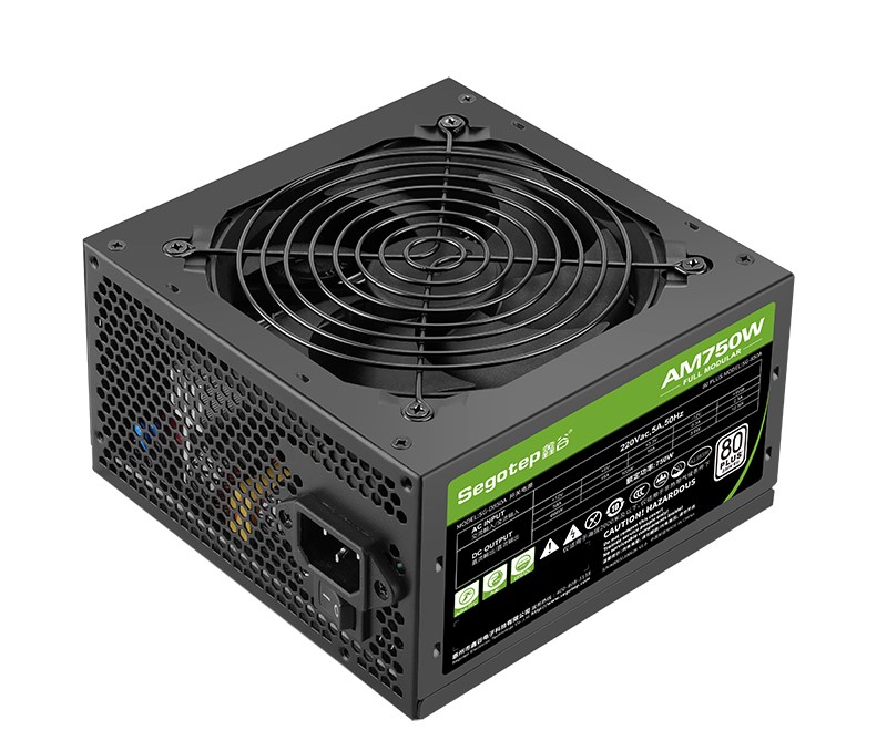 Power supply Segotep AM750W Full Modular 80+ Active PFC — 2