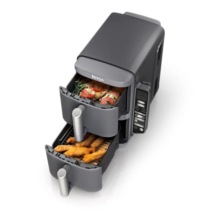 Ninja SL451EU Air Fryer Double Stack XL 2-Level Air Fryer with Smart Cook System 9.5L — 7