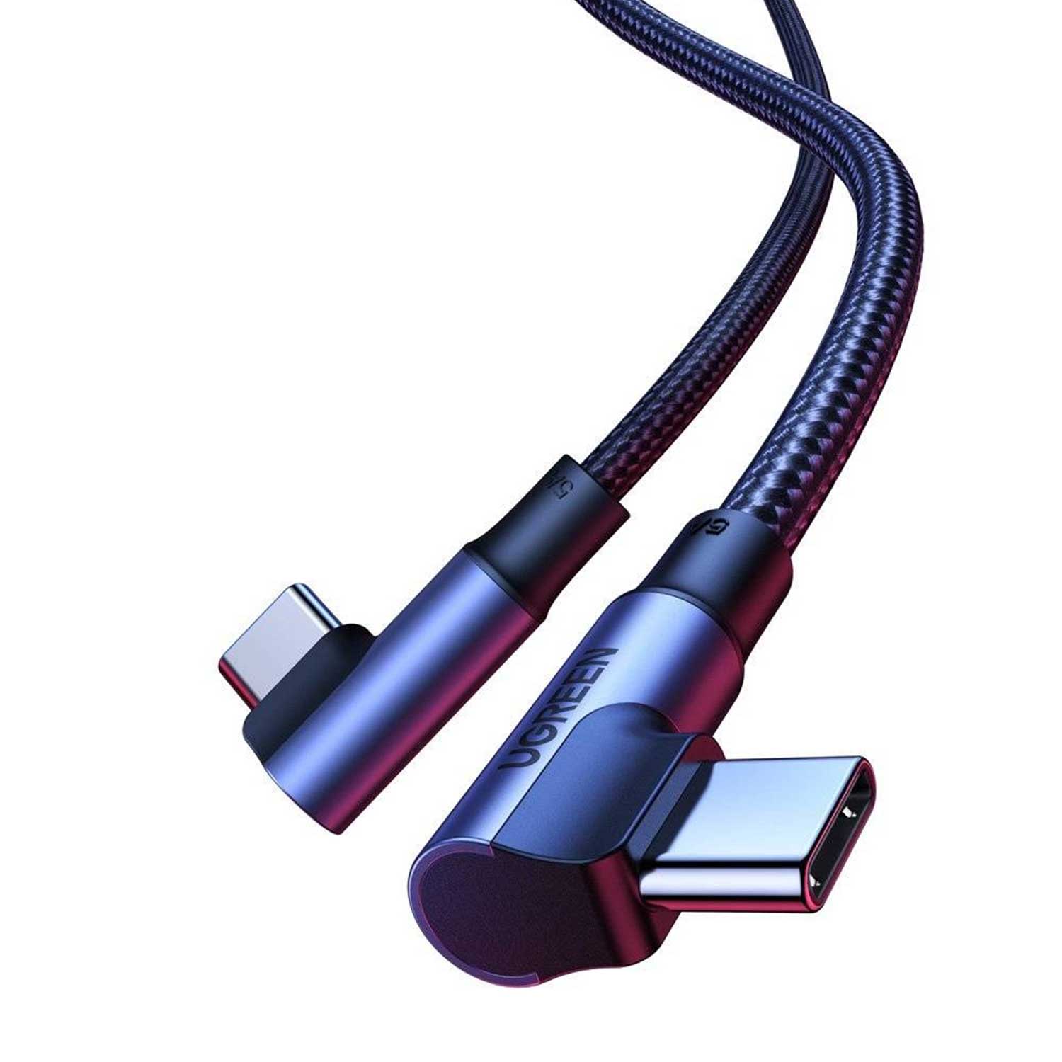 Cable UGREEN US335 100W USB-C Angled 70696 — 2