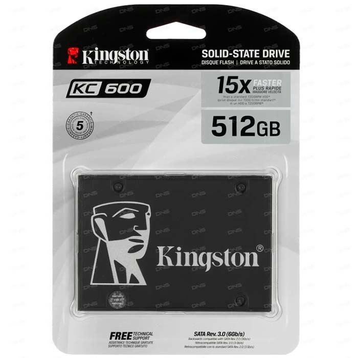 SSD drive KC600