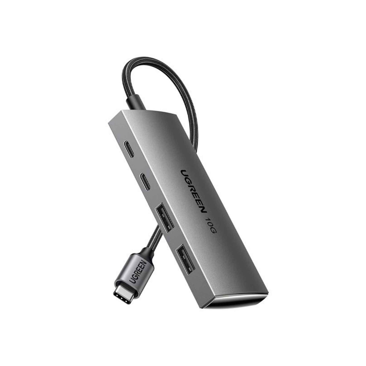 Usb-hub UGREEN 5-in-1 2x3.2 USB-A 2x3.2 Type-C 30758 — 2