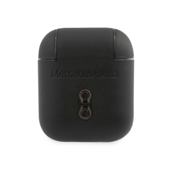 CG Mobile Mercedes Leather Case with Metal Logo for AirPods — 2