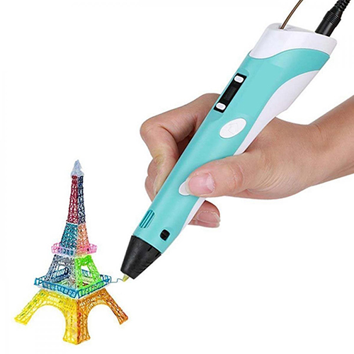 3D tpagrman pen 3D QY801 5m*10 Colors Pla filament — 4